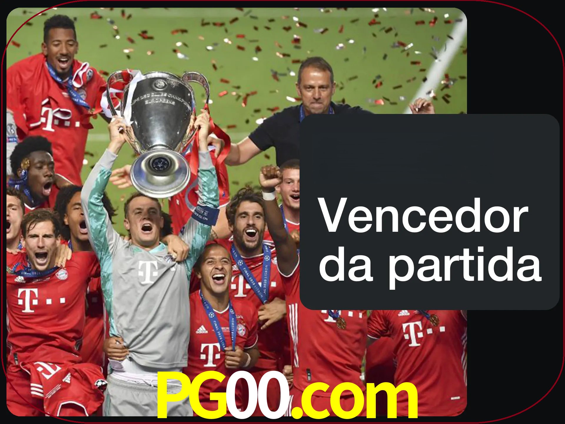 Aposte no vencedor e ganhe uma grande quantia de dinheiro.